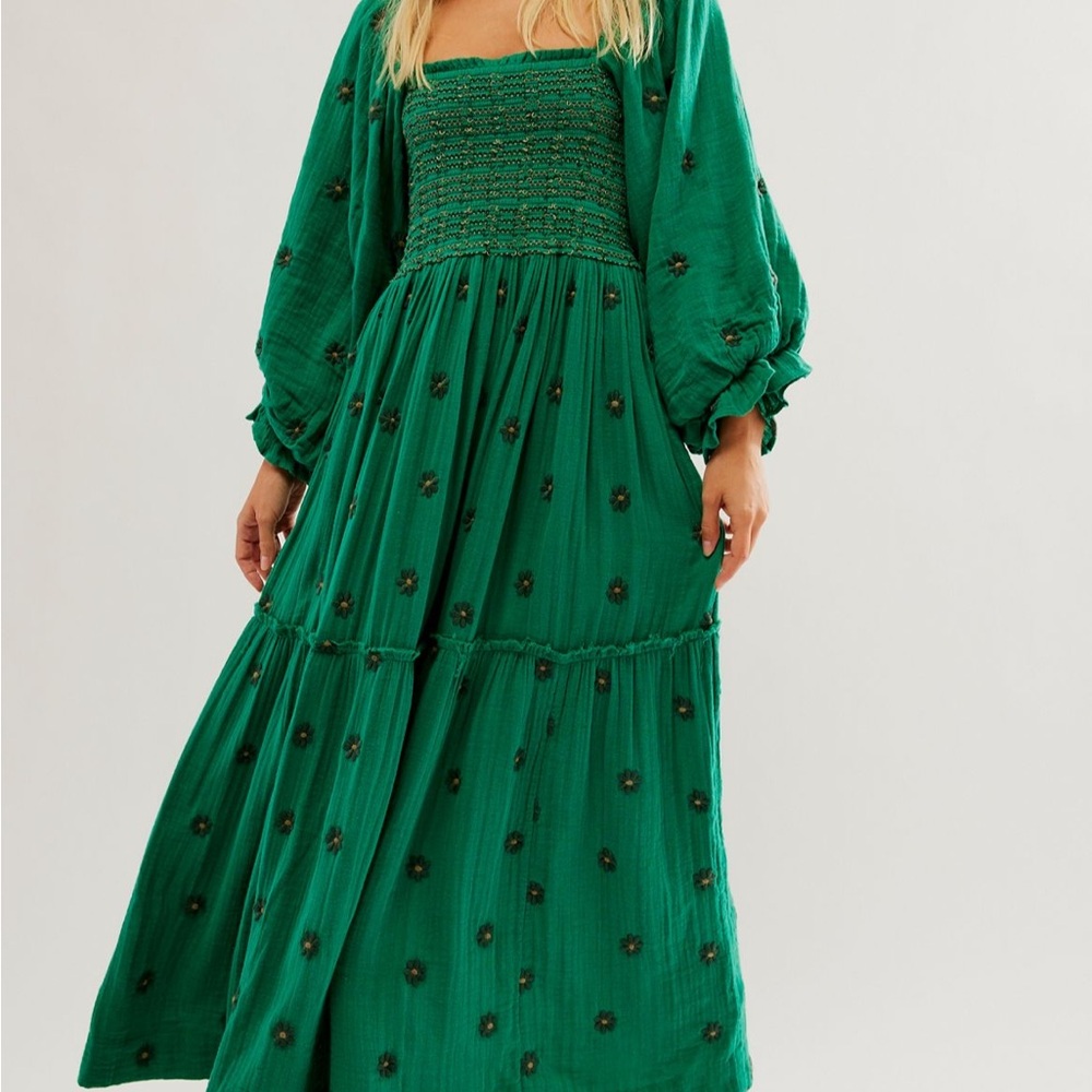 NWT Dahlia embroidered maxi dress by Free  people - Picture 3 of 16